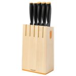 Набор 5 ножей в блоке Fiskars Functional Form (1014211)