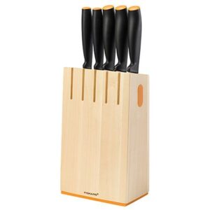 Набор 5 ножей в блоке Fiskars Functional Form (1014211)