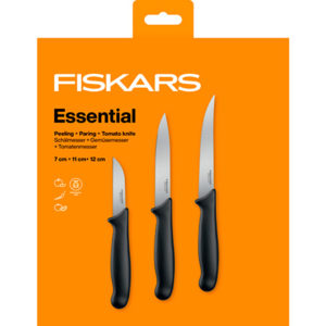 Набір ножів для овочів Fiskars Essential (1065584)