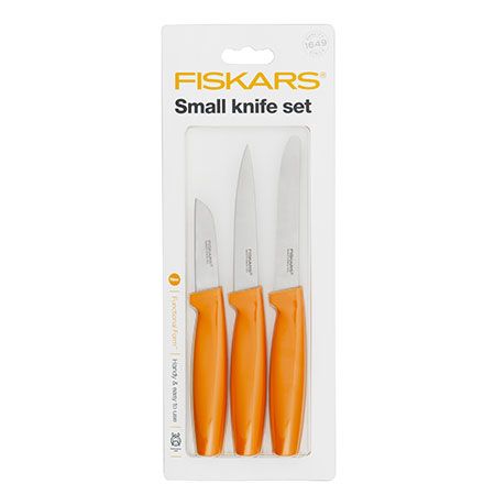 Набор ножей для чистки продуктов Fiskars Functional Form Small Knife Set (1014272)