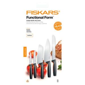 Набір кухонних ножів 5 шт. Fiskars Functional Form Starter Set (1057558)