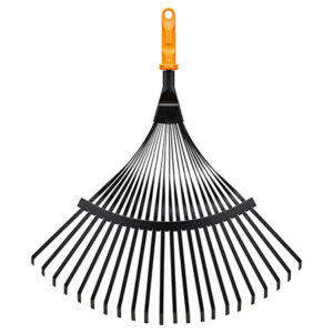 Граблі віялові металеві для прибирання листя Fiskars OneClick (1080675)