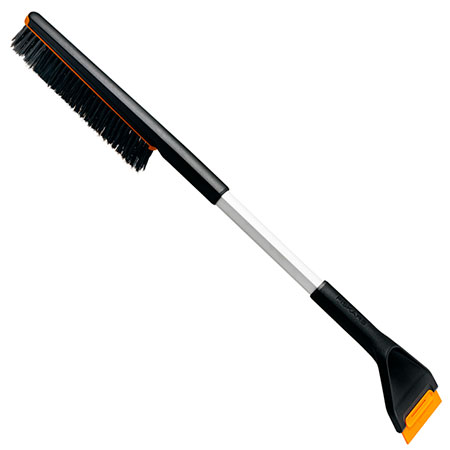Автомобільний скребок для льоду зі щіткою довгий Fiskars Plus (1078494) Автомобільний скребок для льоду зі щіткою довгий Fiskars Plus (1078494)