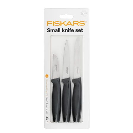 Набор ножей для чистки продуктов Fiskars Functional Form Small Knife Set (1014274)