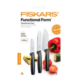 Набор кухонных ножей Fiskars Functional Form Favourite Knife Set (1057556)